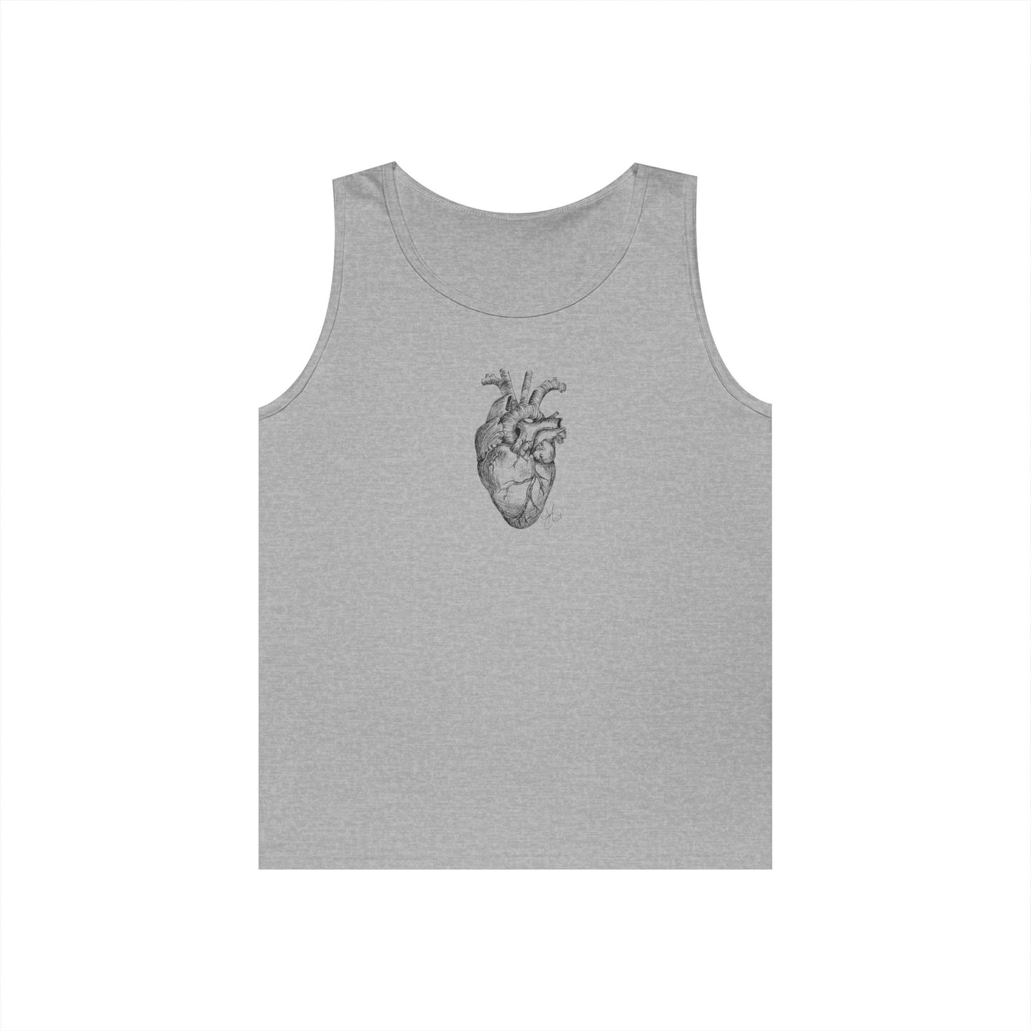 Relaxed Fit Anatomical Heart Tank