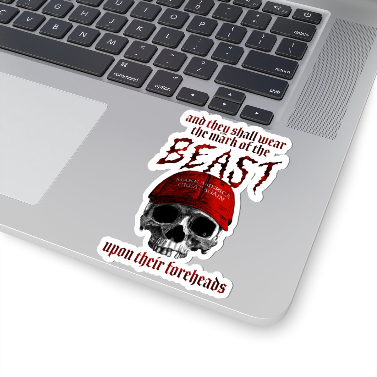 Mark of the Beast Kiss-Cut Sticker