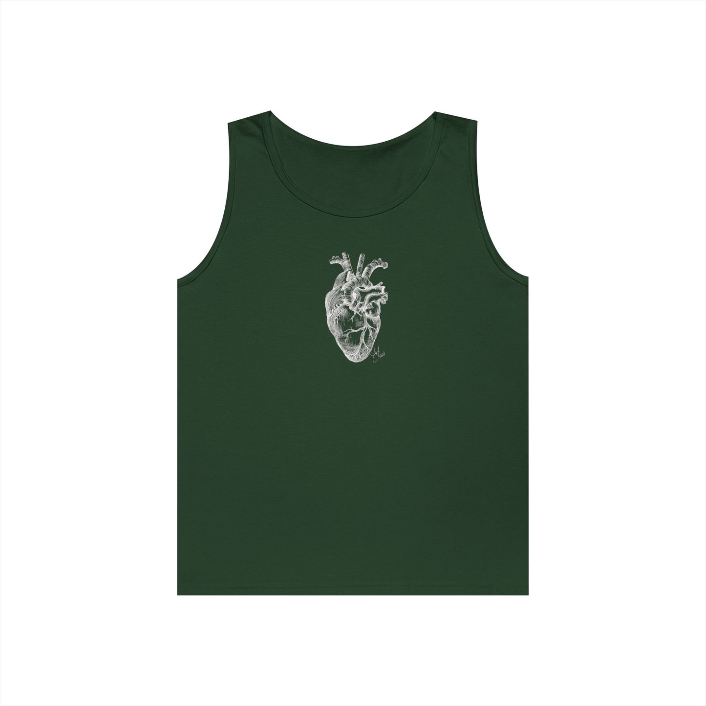 Relaxed Fit Anatomical Heart Tank