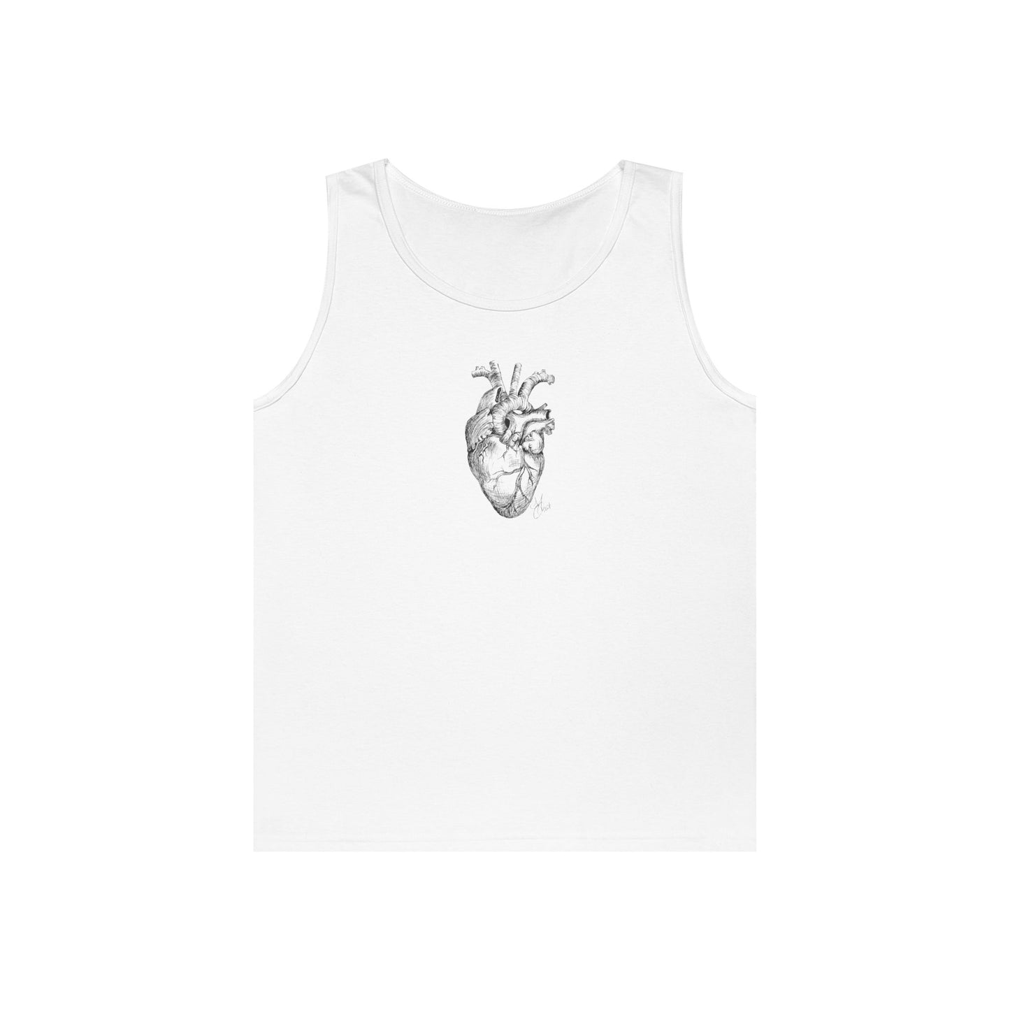 Relaxed Fit Anatomical Heart Tank