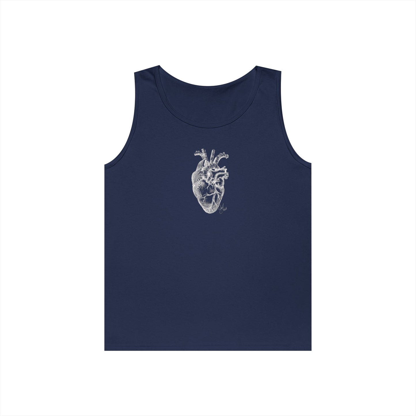 Relaxed Fit Anatomical Heart Tank