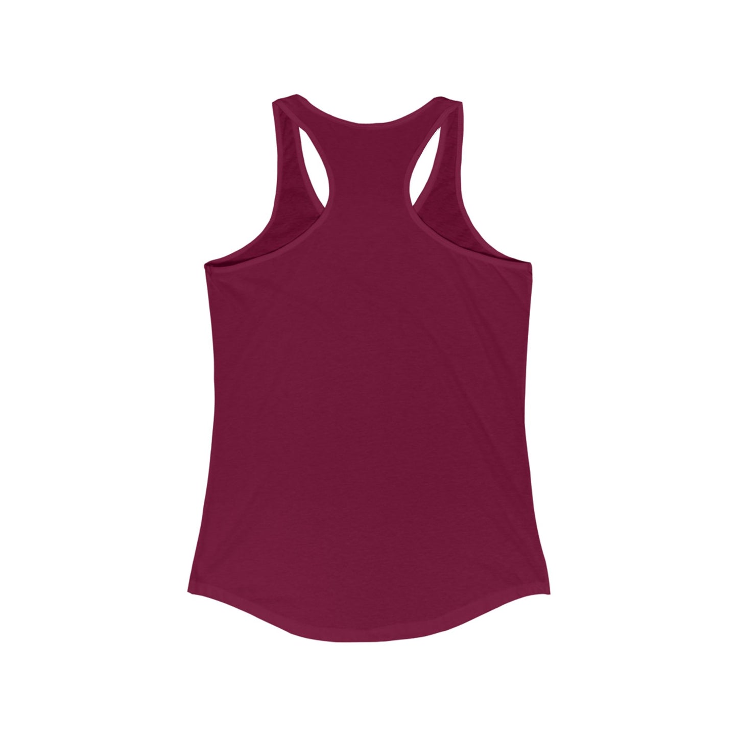 Slim Fit Dubious Logo Racerback Tank