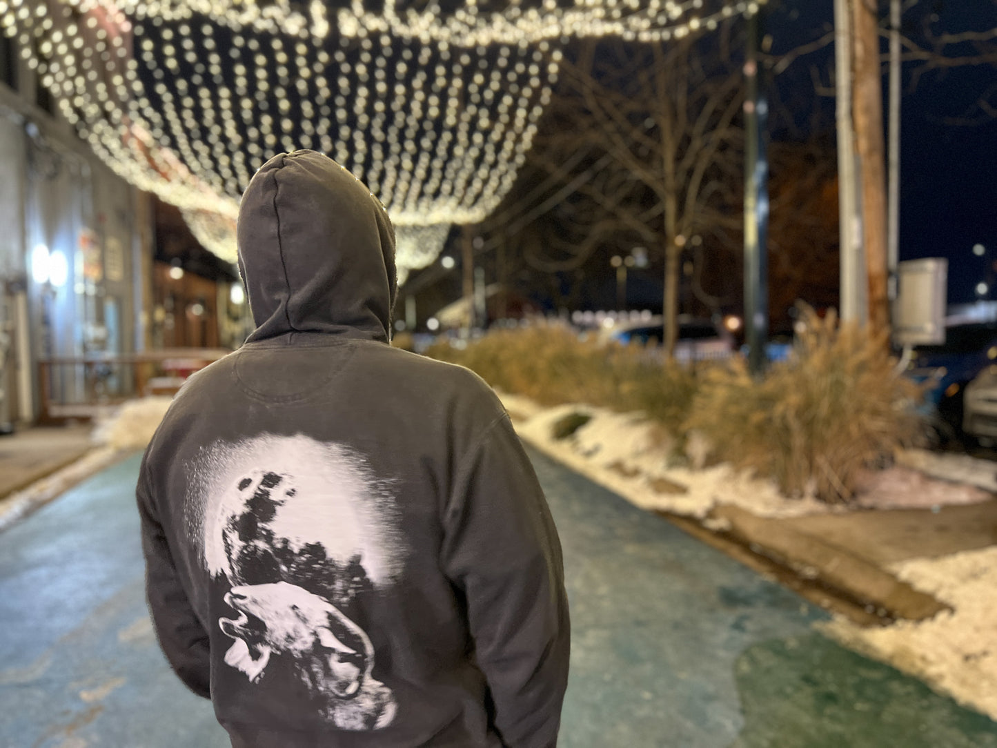 Baah At the Moon Hoodie