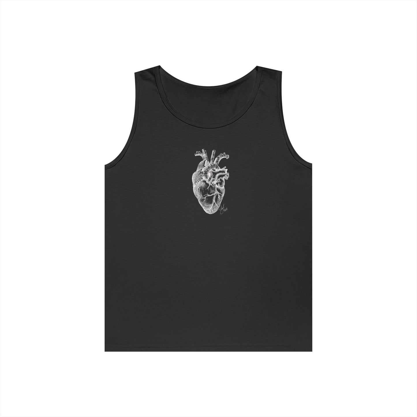 Relaxed Fit Anatomical Heart Tank