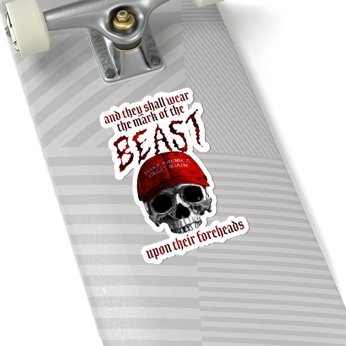 Mark of the Beast Kiss-Cut Sticker