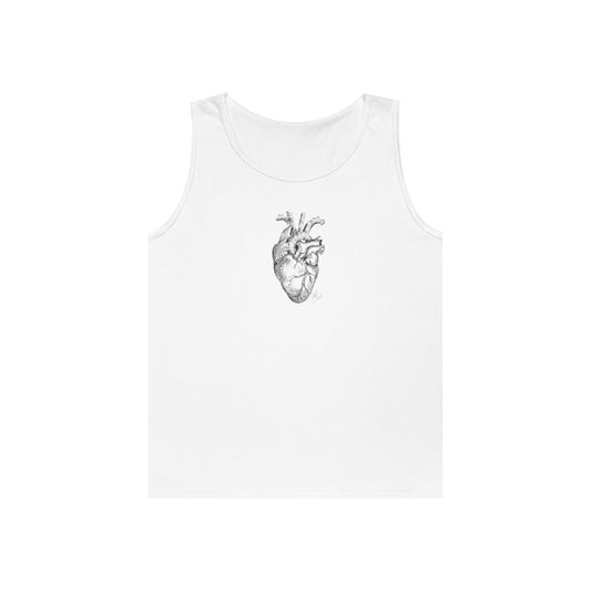 Relaxed Fit Anatomical Heart Tank
