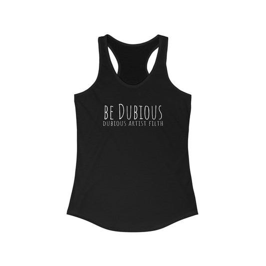 Slim Fit Dubious Racerback Tank