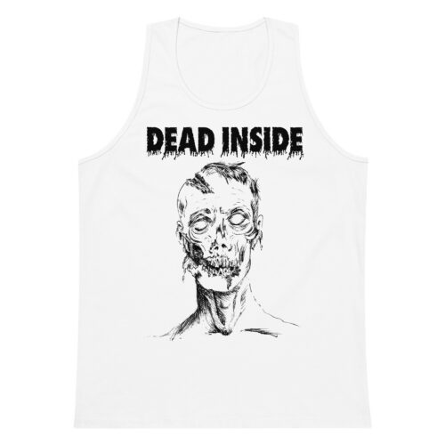 Dead Inside Relaxed Fit Tank - Image 2