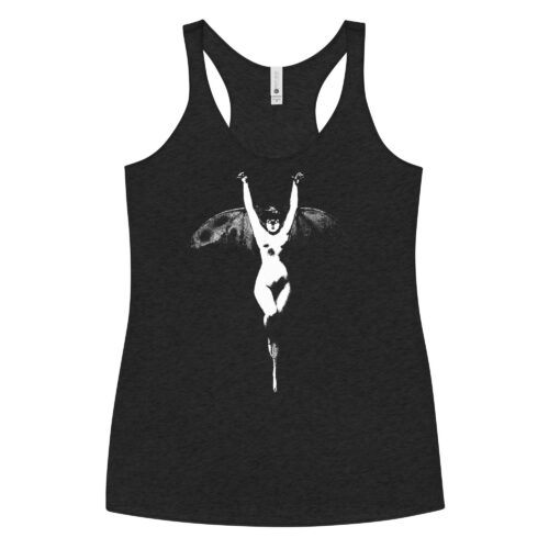 Bat Lady Racerback Tank