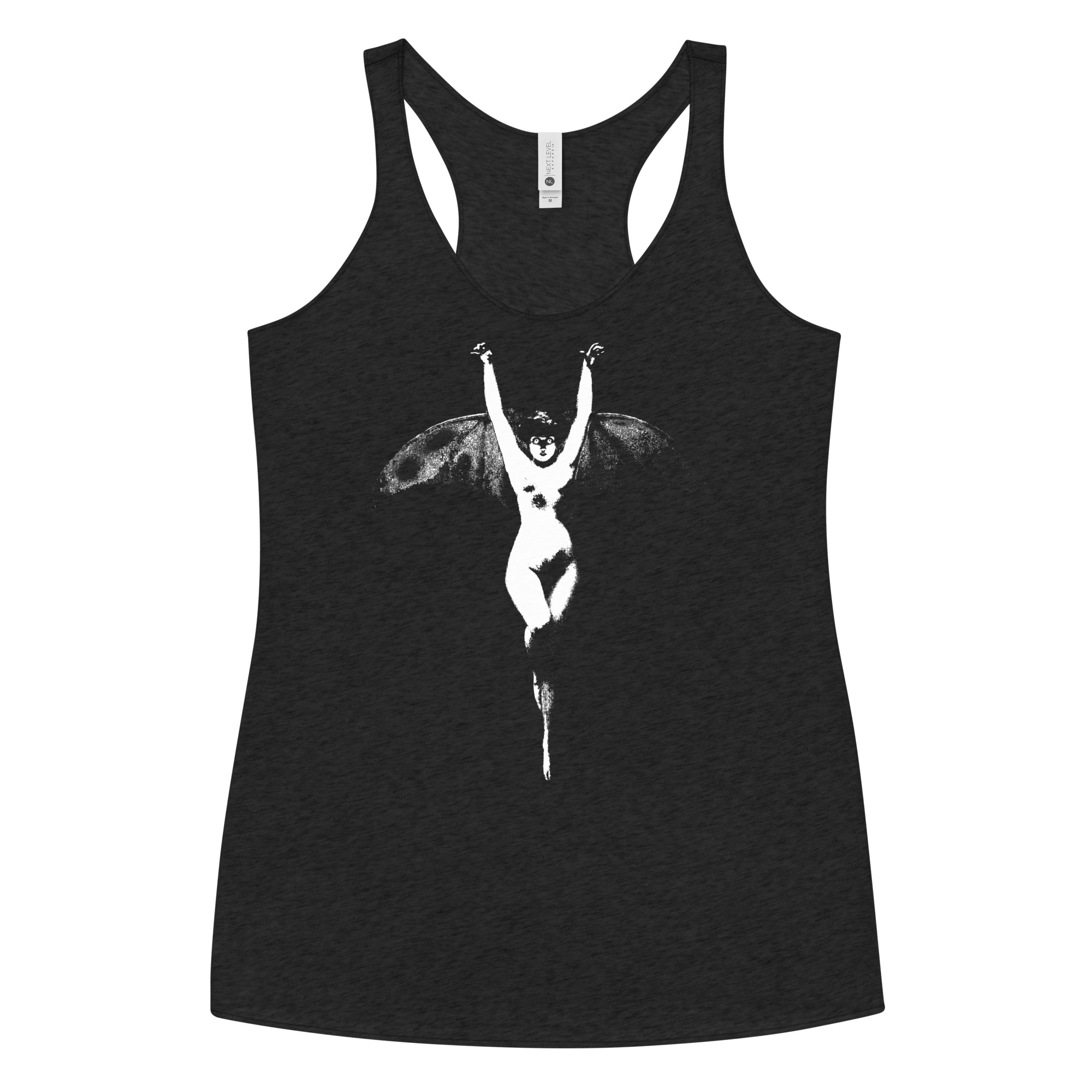 Bat Lady Racerback Tank - Image 1