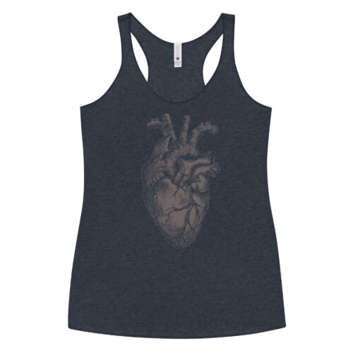 Anatomical Heart Slim Fit Tank - Image 2