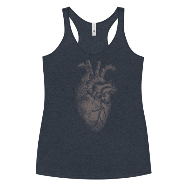 Anatomical Heart Slim Fit Tank